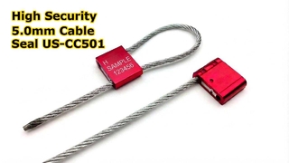 Hoogbeveiligde vrachtwagencontainerslotzegel