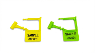 Mini plastic zegel hangslot veiligheidszegel