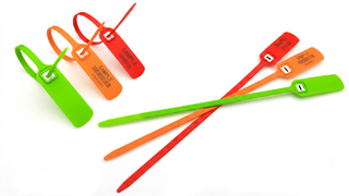 Op maat gemaakte plastic zegellabels met hoge treksterkte