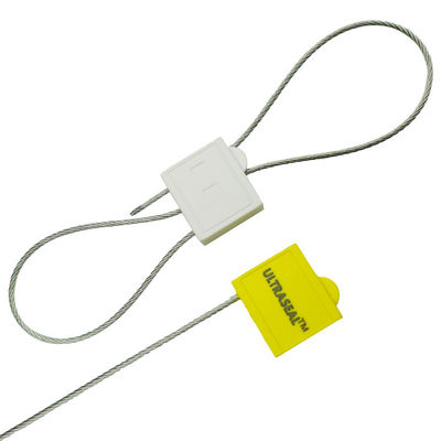2.0 mm Kabeldiachter ISO 17712 getest Wegwerp Double Lock Plastic Metal Cable Seal
