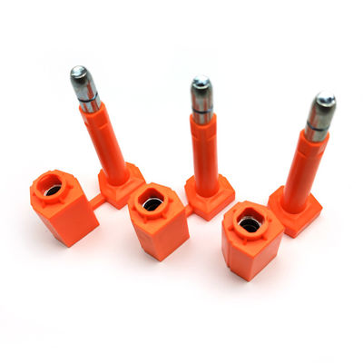 Geel hoge beveiligingsboltzegel L81.4*W52.3*21.2 mm voor ISO 17712-gecertificeerde containers