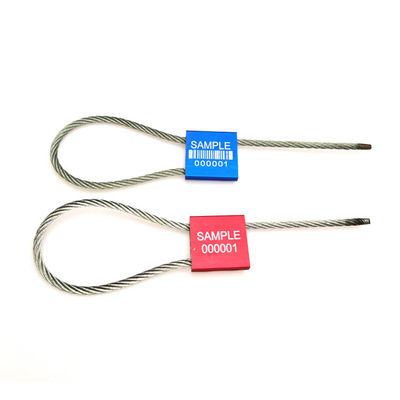 US-CC351 High Security Metal Aluminium Alloy Disposable Container Cable Entry Seal voor vrachtwagens