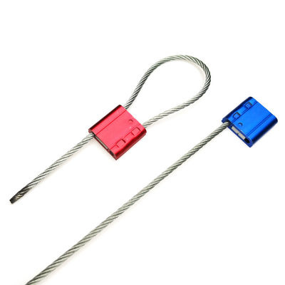 US-CC351 High Security Metal Aluminium Alloy Disposable Container Cable Entry Seal voor vrachtwagens