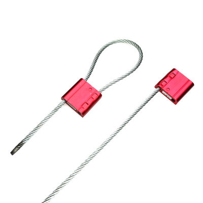 US-CC351 High Security Metal Aluminium Alloy Disposable Container Cable Entry Seal voor vrachtwagens