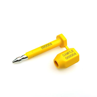 Beveiligde scheepvaartcontainer Tamperproof ABS Bolt Seal met wegwerp handmatige bediening