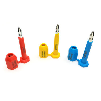 Beveiligde scheepvaartcontainer Tamperproof ABS Bolt Seal met wegwerp handmatige bediening