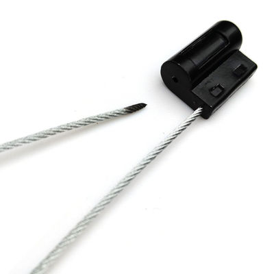 Tamperproof Pull Tight Zinc Alloy Container Door Lock Cable Seal Rood 26.8*18.8*11 mm