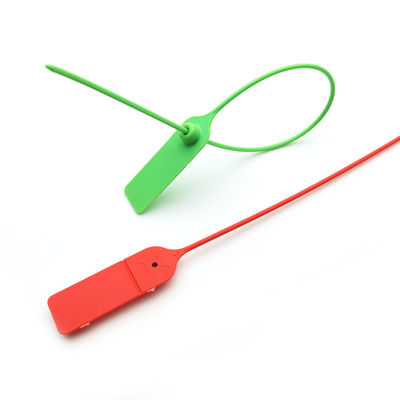 Beveiligde verpakking US-PS320R Verstelbare lengte trekkrap plastic afdichting met metalen invoegplaat