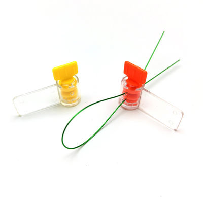 Markeerbare oppervlakte 22,5*13 mm Barcode Plastic Twist Meter Seal Tag voor elektrische meter