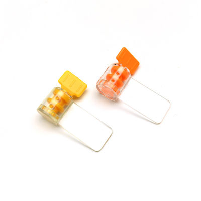 Markeerbare oppervlakte 22,5*13 mm Barcode Plastic Twist Meter Seal Tag voor elektrische meter