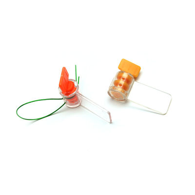 Markeerbare oppervlakte 22,5*13 mm Barcode Plastic Twist Meter Seal Tag voor elektrische meter