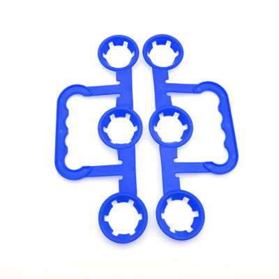 High Tensile Strength Bottle Banding Clip voor 1,5L 2L 3L Plastic Flasken Pack van 3 Rood