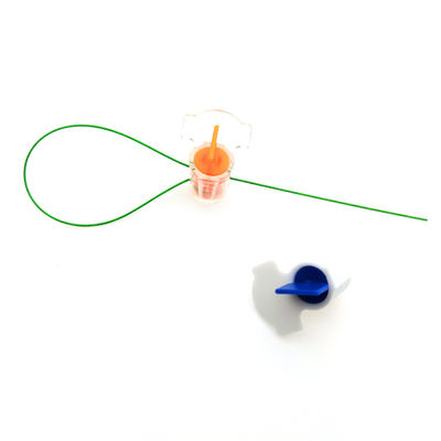 Markeerbare oppervlakte 18,5*8,0 mm Mini Twist Tight Tamper Proof Security Plastic Taxi Meter Seal
