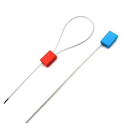 Gegalvaniseerde stalen draad Plastic kabel zegel voor aangepaste serienummering en materialen