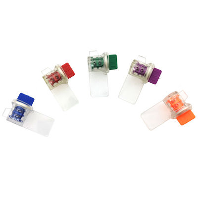 Geel roestvrij staaldraad Beveiliging Twist Strak Plastic Indicatief Gas Water Energie Meter Plastic Seal