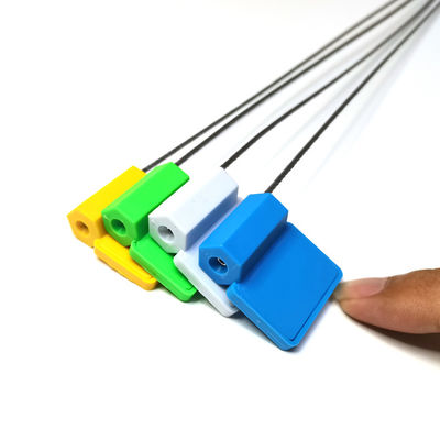 US-RF181B QR-code genummerd zegel beveiliging RFID container slot met roestvrijstalen draad