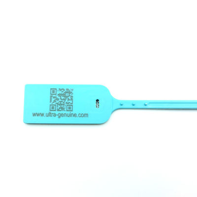 Roestvrij staal 380mm Ntag213 Bar QR Code RFID NFC Plastic Security Seal