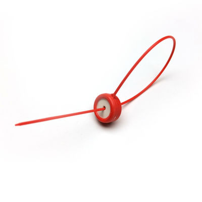 Draadkabelbeveiliging Plastic meter zegel met laserprint en 1/2 R 4,2 mm Markeringsgebied