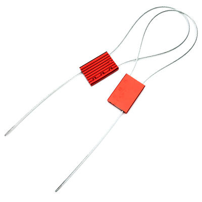 Gegalvaniseerde staaldraad US-CC184 Tamperproof Douanecontainer Truck Metal Cable Security Seal