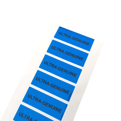 Zilver Tamper Proof Glossy Matte Veiligheidslabel Void Stickers voor Tamper Resistance