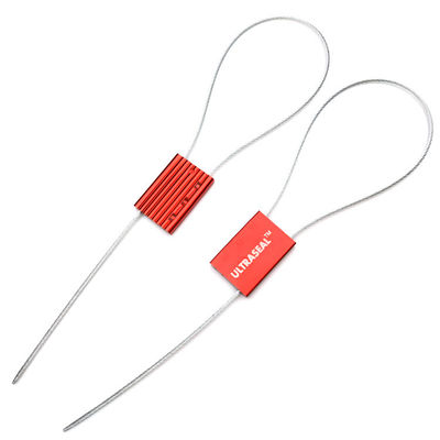 US-CC184 Tamperproof Douanegenummerde containerkabel beveiligingszegel 1,8 mm kabeldiameter