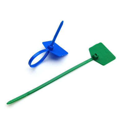 120 mm 220 mm Zelfvergrendelende markeren Tag kabelbanden Plastic Zip Nylon Seal Tag