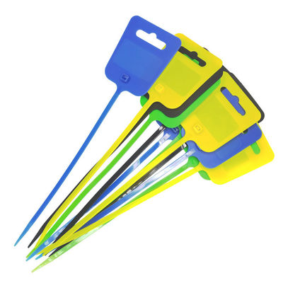 250 mm Tight Pull Nylon Zip Tie Plastic Hang Tag Tools Labelhouder met PA6 materiaal