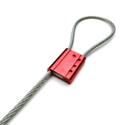 ISO 17712 Tamperproof Container Seal Truck Cable Seal met 300 mm blootgestelde kabel Lengte standaard