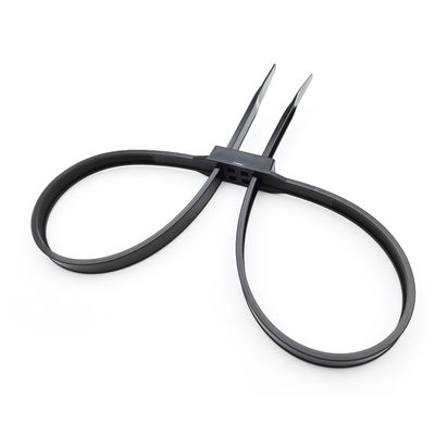 Beveiligde beveiliging makkelijk gemaakt 885mm Lang trek strak Nylon handboeien met hoge sterkte