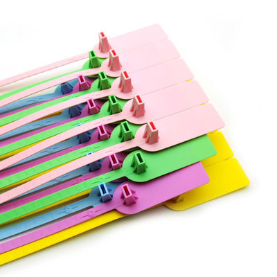 334 N 34.1 KG Trekkracht Plastic beveiligingszegel voor container laser/warm stempel print