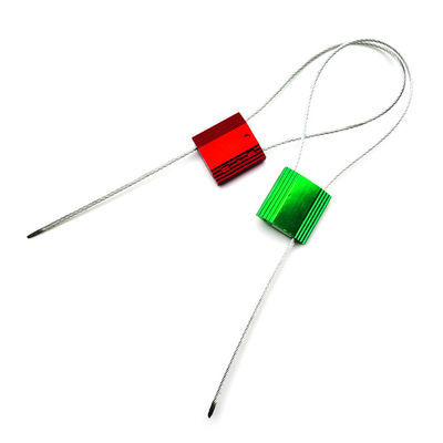 1.8mm Draad trekkelijke strakke beveiligingskabel afdichtingen voor logistieke vrachtwagens 26*26*8,5 mm