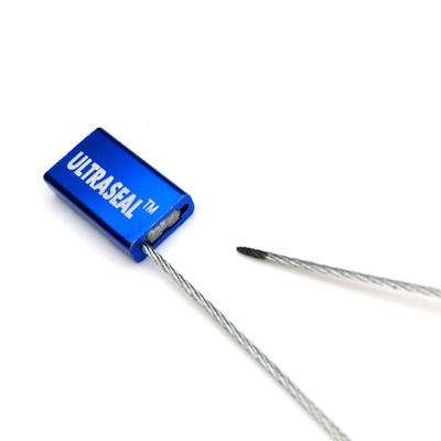 1.5mm Diameter Draad Mini Pull Tight Cable Seal voor Logistiek 24*14.6*6 mm Treksterkte 1,96 KN 200 KG