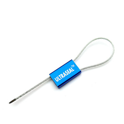1.5mm Diameter Draad Mini Pull Tight Cable Seal voor Logistiek 24*14.6*6 mm Treksterkte 1,96 KN 200 KG