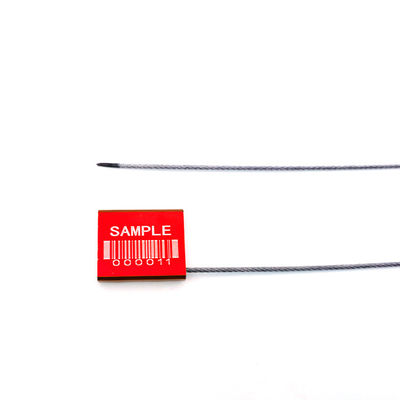 Trekkende sluiting US-CC101 Aanhangwagen Truck Safety 1.0mm Kabels Afdichtingen Kabel slot