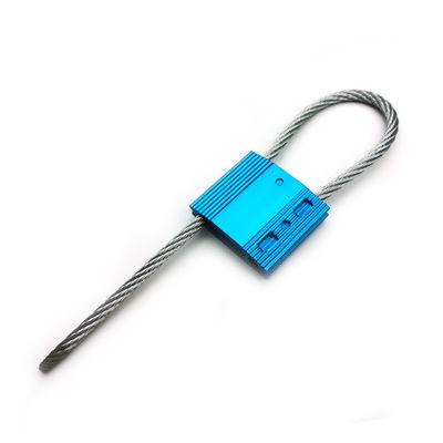 US-CC502 ISO 17712 Hoog beveiligd staaldraad slotcontainer kabel afdichting met print laser