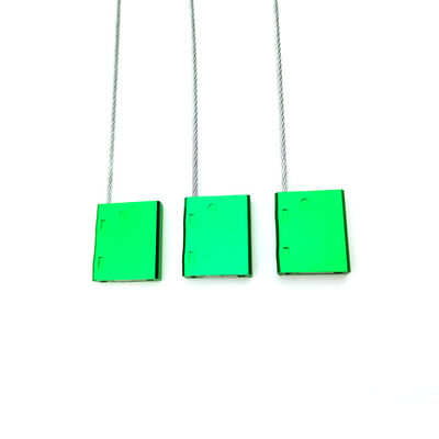 2.0mm Diameter Laser Printed Aluminium Safety Cable Container Draadzegel voor aangepast