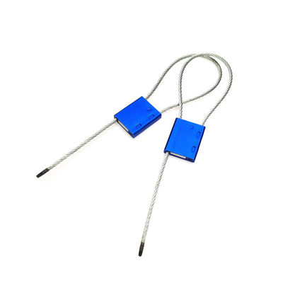 Blauw US-CC251 Aluminium Tamperproof Seal Container Metalen beveiliging Pull Tight Seals 26*22*6 mm