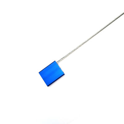 Blauw US-CC251 Aluminium Tamperproof Seal Container Metalen beveiliging Pull Tight Seals 26*22*6 mm