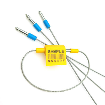 250*27.5*12.4 mm Laser gedrukt US-CC182B Truck Container Security Self-locking Logistics Cable Seal