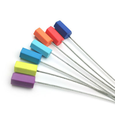Eco-vriendelijk ABS wegwerppull strak 1,8 mm zeshoekig beveiligingsdraad Plastic kabel afdichting
