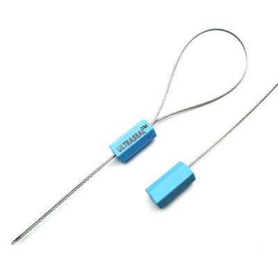 Eco-vriendelijk ABS wegwerppull strak 1,8 mm zeshoekig beveiligingsdraad Plastic kabel afdichting