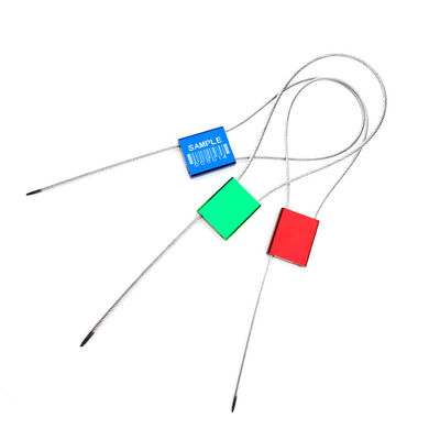 Markeerbaar gebied 26*22mm Trek Strak Tamper Proof Veiligheidscontainer Genummerde kabel Afdichtingen slot