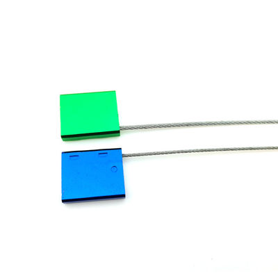 Markeerbaar gebied 26*22mm Trek Strak Tamper Proof Veiligheidscontainer Genummerde kabel Afdichtingen slot