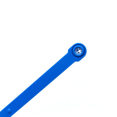 250 mm lengte Tamperproof zelfvergrendelend plastic veiligheidsvoertuig zegel voor vrachtbescherming