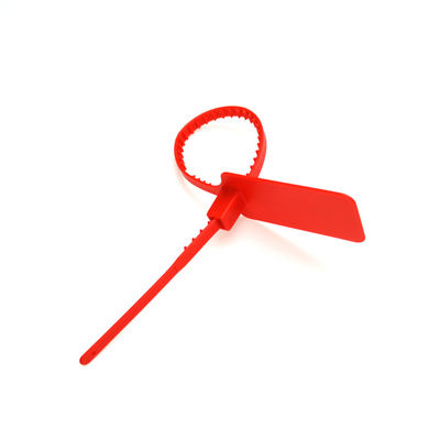 Trekkracht 398 N en werklengte 190 mm Custom logo 300 mm Plastic Seal Zip Tie