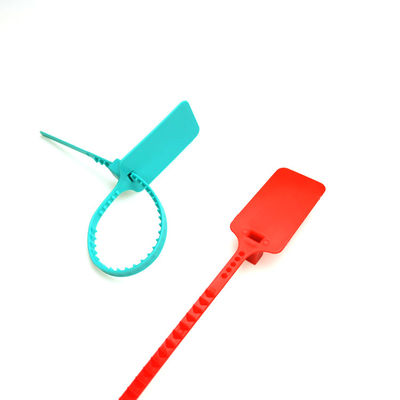 Trekkracht 398 N en werklengte 190 mm Custom logo 300 mm Plastic Seal Zip Tie