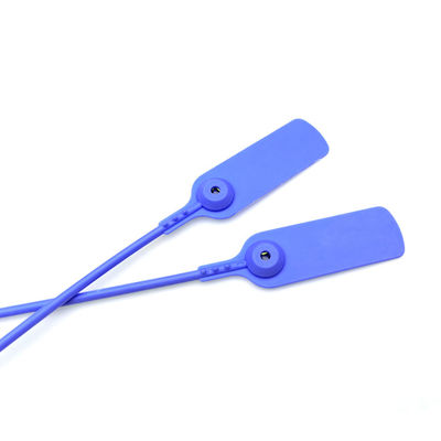 Print Laser/Hot Stamp 400mm Verstelbaar Plastic Locking Strip Seal Met Metalen Invoegsel
