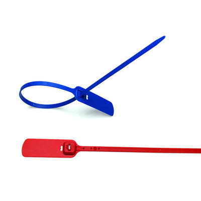400 mm Veiligheid Logistiek Truck Container Plastic Seal met markeringsgebied L 45 * W 25 mm
