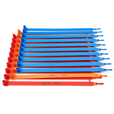 Waterdichte container voor vrachtwagens van plastic beveiligingszegel 250 mm treksterkte