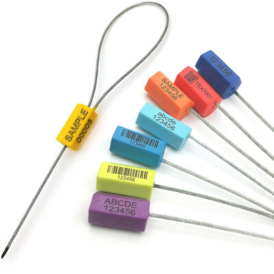 Eco-vriendelijk ABS wegwerppull strak 1,8 mm zeshoekig beveiligingsdraad Plastic kabel afdichting